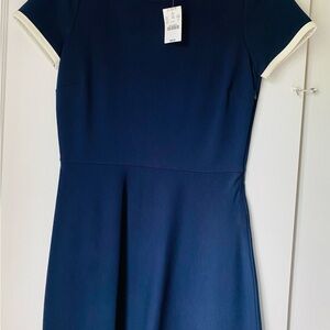 J. Crew Classic Navy Dress